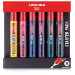 Amsterdam Acrylic Marker Sets -Golden || Pebeo || Daler-Rowney Sales Store AmsterdamAcrylicMarkerSets 3