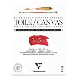 Clairefontaine Ready To Paint Canvas Pads 9 Clairefontaine Ready To Paint Canvas Pads -Golden || Pebeo || Daler-Rowney Sales Store ClairefontaineReadytoPaintCanvasPads 3