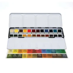 DANIEL SMITH | EXTRA FINE™ Watercolours — Half Pan Sets 9 DANIEL SMITH | EXTRA FINE™ Watercolours — Half Pan Sets -Golden || Pebeo || Daler-Rowney Sales Store DANIELSMITH7CEXTRAFINEE284A2watercoloursE28094HalfPansets 3