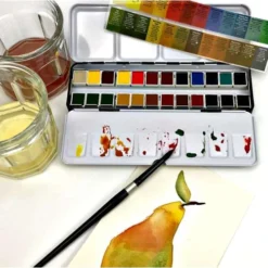 DANIEL SMITH | EXTRA FINE™ Watercolours — Half Pan Sets 11 DANIEL SMITH | EXTRA FINE™ Watercolours — Half Pan Sets -Golden || Pebeo || Daler-Rowney Sales Store DANIELSMITH7CEXTRAFINEE284A2watercoloursE28094HalfPansets 5