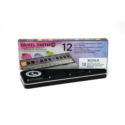 DANIEL SMITH | EXTRA FINE™ Watercolours — Inspiration 12-set 1 DANIEL SMITH | EXTRA FINE™ Watercolours — Inspiration 12-set