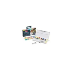 DERWENT | INKTENSE Paint Pan — Travel Set 1 -Golden || Pebeo || Daler-Rowney Sales Store DERWENT7CINKTENSEPaintPanE28094TravelSet1 5