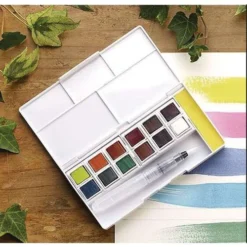 DERWENT | INKTENSE Paint Pan — Travel Set 2 -Golden || Pebeo || Daler-Rowney Sales Store DERWENT7CINKTENSEPaintPanE28094TravelSet2 2