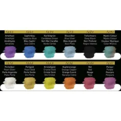 Finetec Essentials Pearlescent Colour Sets -Golden || Pebeo || Daler-Rowney Sales Store FinetecEssentialsPearlescentColourSets 4