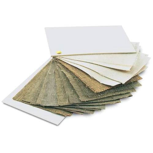 Gerstaecker Unprimed Canvas Sample Booklet 1 Gerstaecker Unprimed Canvas Sample Booklet