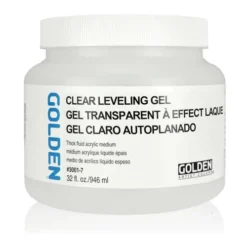 Golden Clear Levelling Gel 5 Golden Clear Levelling Gel -Golden || Pebeo || Daler-Rowney Sales Store GoldenClearLevellingGel 2