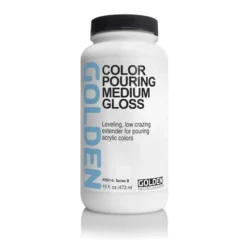 Golden Color Gloss Pouring Medium 8 Golden Color Gloss Pouring Medium -Golden || Pebeo || Daler-Rowney Sales Store GoldenColorGlossPouringMedium 2