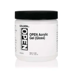 Golden Open Acrylic Gel -Golden || Pebeo || Daler-Rowney Sales Store GoldenOpenAcrylicGel 3