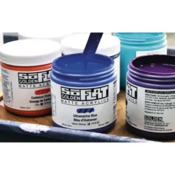 Golden So-Flat Matt Acrylic Sets 11 Golden So-Flat Matt Acrylic Sets -Golden || Pebeo || Daler-Rowney Sales Store GoldenSo FlatMattAcrylicSets 5