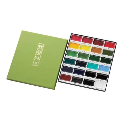 Kuretake Gansai Japanese Watercolour Sets 2 Kuretake Gansai Japanese Watercolour Sets - Image 2