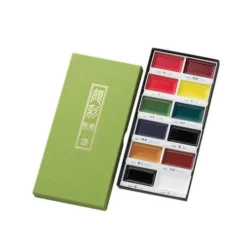Kuretake Gansai Japanese Watercolour Sets 5 Kuretake Gansai Japanese Watercolour Sets -Golden || Pebeo || Daler-Rowney Sales Store KuretakeGansaiJapaneseWatercolourSets 2