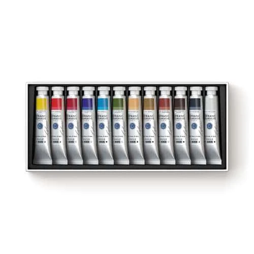Lefranc & Bourgeois Extra Fine Oil Paint Set Of 12 Tubes 2 Lefranc & Bourgeois Extra Fine Oil Paint Set Of 12 Tubes - Image 2