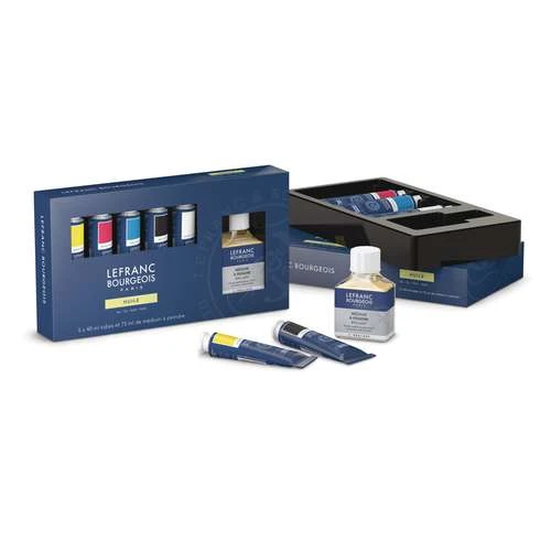 Lefranc & Bourgeois Extra Fine Primary Colours Oil Paint Set 2 Lefranc & Bourgeois Extra Fine Primary Colours Oil Paint Set - Image 2