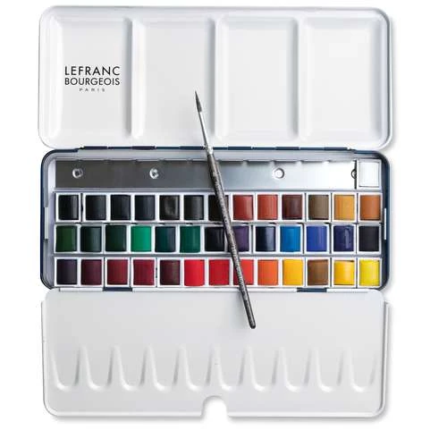 Lefranc & Bourgeois Fine Watercolour Sets 4 Lefranc & Bourgeois Fine Watercolour Sets - Image 4