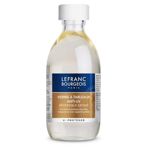 Lefranc & Bourgeois Satin Picture Varnish 250ml 1 Lefranc & Bourgeois Satin Picture Varnish 250ml