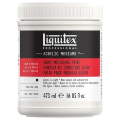 Liquitex Light Modelling Paste -Golden || Pebeo || Daler-Rowney Sales Store LiquitexLightModellingPaste 2