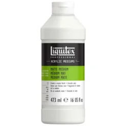 Liquitex Matte Medium -Golden || Pebeo || Daler-Rowney Sales Store LiquitexMatteMedium 2