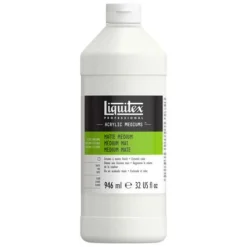 Liquitex Matte Medium -Golden || Pebeo || Daler-Rowney Sales Store LiquitexMatteMedium 3