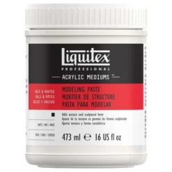 Liquitex Modelling Paste -Golden || Pebeo || Daler-Rowney Sales Store LiquitexModellingPaste 2