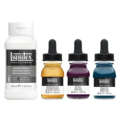 Liquitex Pouring Ink Sets -Golden || Pebeo || Daler-Rowney Sales Store LiquitexPouringInkSets 3