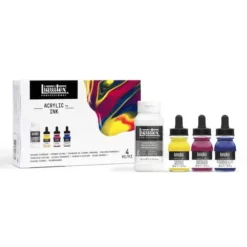Liquitex Pouring Ink Sets -Golden || Pebeo || Daler-Rowney Sales Store LiquitexPouringInkSets 4