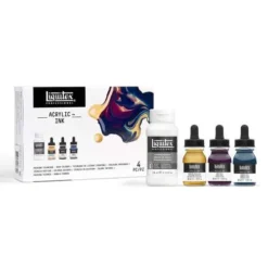 Liquitex Pouring Ink Sets -Golden || Pebeo || Daler-Rowney Sales Store LiquitexPouringInkSets 5