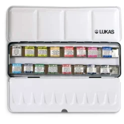 Lukas Aquarelle 1862 Watercolour Box Sets 8 Lukas Aquarelle 1862 Watercolour Box Sets -Golden || Pebeo || Daler-Rowney Sales Store LukasAquarelle1862WatercolourBoxSets 3