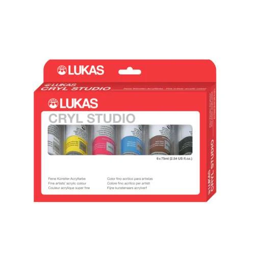 Lukas Cryl Studio Acrylic Paints Starter Set 1 Lukas Cryl Studio Acrylic Paints Starter Set