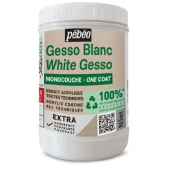 Pebeo Pébéo Studio Green Extra, White Acrylic Gesso 5 Pebeo Pébéo Studio Green Extra, White Acrylic Gesso -Golden || Pebeo || Daler-Rowney Sales Store PC3A9bC3A9oStudioGreenExtra2CWhiteAcrylicGesso 2