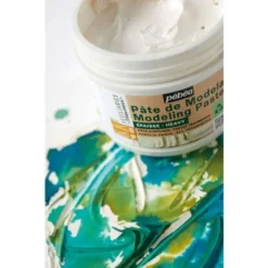 Pebeo Pébéo Studio Green Heavy Modelling Paste -Golden || Pebeo || Daler-Rowney Sales Store PC3A9bC3A9oStudioGreenHeavyModellingPaste 3
