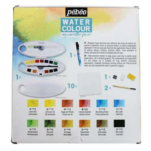Pebeo Pébéo Watercolour Travel Sets 2 Pebeo Pébéo Watercolour Travel Sets - Image 2