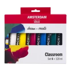 Royal Talens | AMSTERDAM Classroom Set — 6 X 120 Ml Tubes