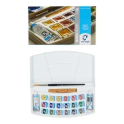 Royal Talens Van Gogh Watercolour Set - 18 Half Pans