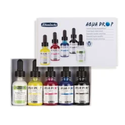 Schmincke | AQUA DROP® — 5 X 30 Ml Sets 8 Schmincke | AQUA DROP® — 5 X 30 Ml Sets -Golden || Pebeo || Daler-Rowney Sales Store Schmincke7CAQUADROPC2AEE280945x30mlsets 2