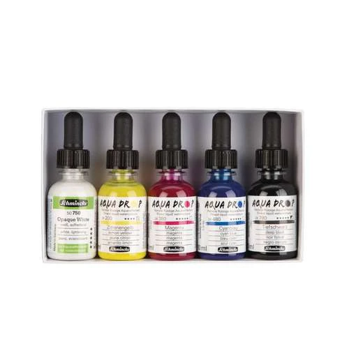 Schmincke | AQUA DROP® — 5 X 30 Ml Sets 6 Schmincke | AQUA DROP® — 5 X 30 Ml Sets - Image 6