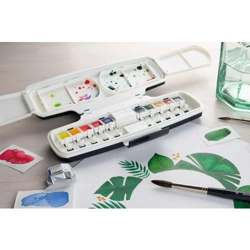 Schmincke | Akademie® Watercolour Set — 10 Half Pans 5 Schmincke | Akademie® Watercolour Set — 10 Half Pans - Image 5