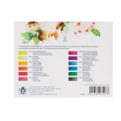 Schmincke | HORADAM® Watercolour Floral Set — 12 X 1/2 Pans 9 Schmincke | HORADAM® Watercolour Floral Set — 12 X 1/2 Pans -Golden || Pebeo || Daler-Rowney Sales Store Schmincke7CHORADAMC2AEWatercolourFloralSetE2809412x12F2pans 3