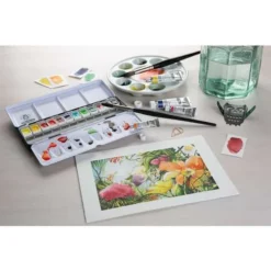 Schmincke Horadam Half-Pan Watercolour Sets 9 Schmincke Horadam Half-Pan Watercolour Sets -Golden || Pebeo || Daler-Rowney Sales Store SchminckeHoradamHalf PanWatercolourSets 3