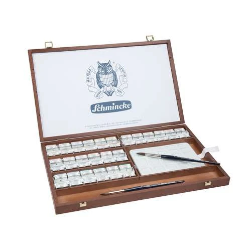 Schmincke Horadam Watercolour Wooden Box Set 2 Schmincke Horadam Watercolour Wooden Box Set - Image 2