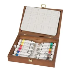 Schmincke Horadam Watercolour Wooden Box Sets -Golden || Pebeo || Daler-Rowney Sales Store SchminckeHoradamWatercolourWoodenBoxSets 3