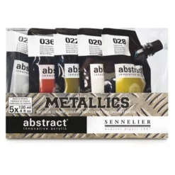 Sennelier Abstract Acrylic Metallic Set