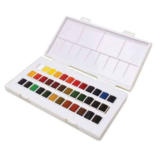 Sennelier Student Watercolour Travel Box 2 Sennelier Student Watercolour Travel Box - Image 2