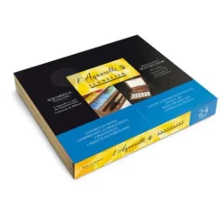 Sennelier Watercolour Case 5 Sennelier Watercolour Case -Golden || Pebeo || Daler-Rowney Sales Store SennelierWatercolourCase 2