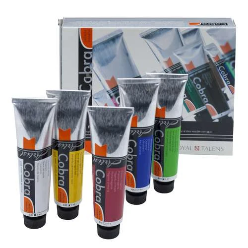 Talens | COBRA Water-mixable — Artist Oil Paint ○ Set Of 5 2 Talens | COBRA Water-mixable — Artist Oil Paint ○ Set Of 5 - Image 2