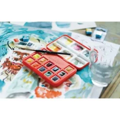 Van Gogh | Watercolour Pocket Box Special Edition — 12 Half Pans 9 Van Gogh | Watercolour Pocket Box Special Edition — 12 Half Pans -Golden || Pebeo || Daler-Rowney Sales Store VanGogh7CWatercolourPocketBoxspecialeditionE2809412halfpans 3