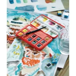 Van Gogh | Watercolour Pocket Box Special Edition — 12 Half Pans 10 Van Gogh | Watercolour Pocket Box Special Edition — 12 Half Pans -Golden || Pebeo || Daler-Rowney Sales Store VanGogh7CWatercolourPocketBoxspecialeditionE2809412halfpans 4