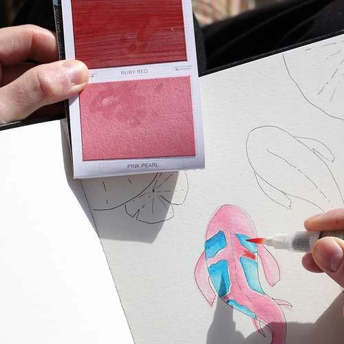 Viviva Colorsheets Watercolour Metallic Singles Set 2 Viviva Colorsheets Watercolour Metallic Singles Set - Image 2