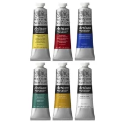 WINSOR & NEWTON™ | Artisan Water-mixable Oil Starter Set — 6 X 37 Ml -Golden || Pebeo || Daler-Rowney Sales Store WINSOR26amp3BNEWTONE284A27CArtisanWater mixableOilStarterSetE280946x37ml 3
