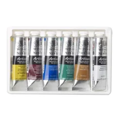 WINSOR & NEWTON™ | Artisan Water-mixable Oil Starter Set — 6 X 37 Ml -Golden || Pebeo || Daler-Rowney Sales Store WINSOR26amp3BNEWTONE284A27CArtisanWater mixableOilStarterSetE280946x37ml 5