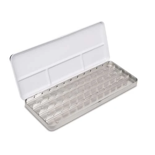 White Nights Watercolor Empty Metal Box 2 White Nights Watercolor Empty Metal Box - Image 2